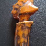 Vintage ceramic goat carafe