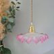 Suspension antique en verre