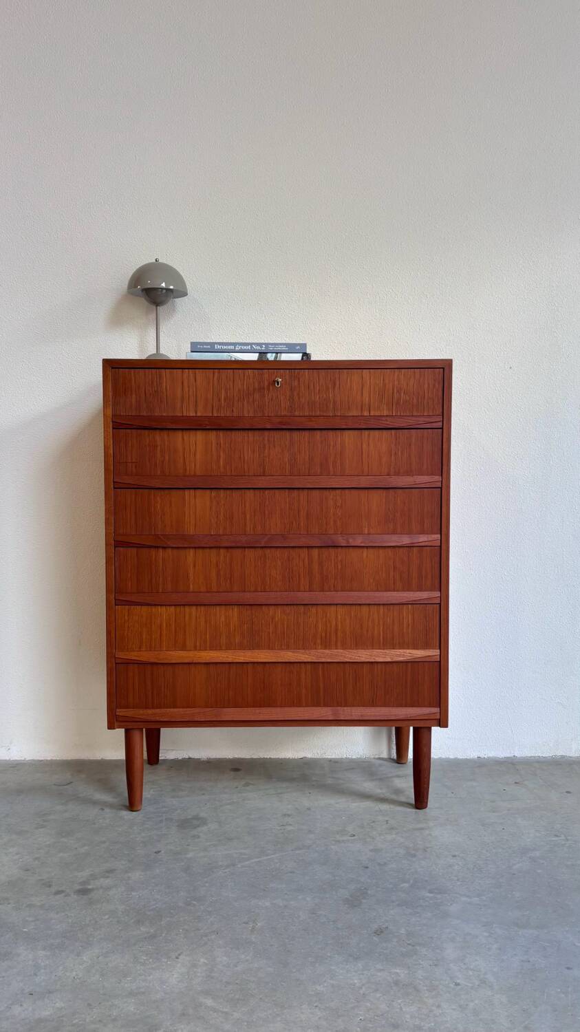 Vintage Danish chest of drawers teak