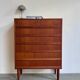 Commode danoise vintage en teck