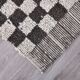 Brown White Vintage Runner Rug 69x249Cm SK 241394