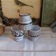 3 vintage ceramic egg cups from Vallauris by Émile Masson