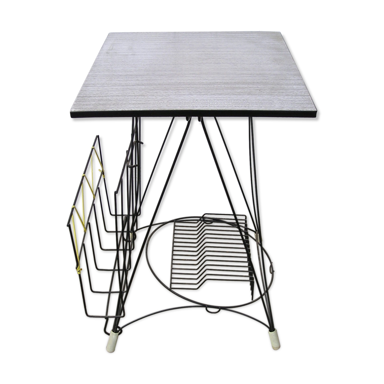 70's vintage magazine chair end