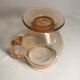 Pink pitcher in bubble glass