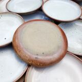 Service 14 stoneware dessert plates