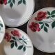 6 Vernon pattern dinner plates, 1940s