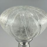 60s 70s table lamp bedside lamp chrome Doria glass space age design