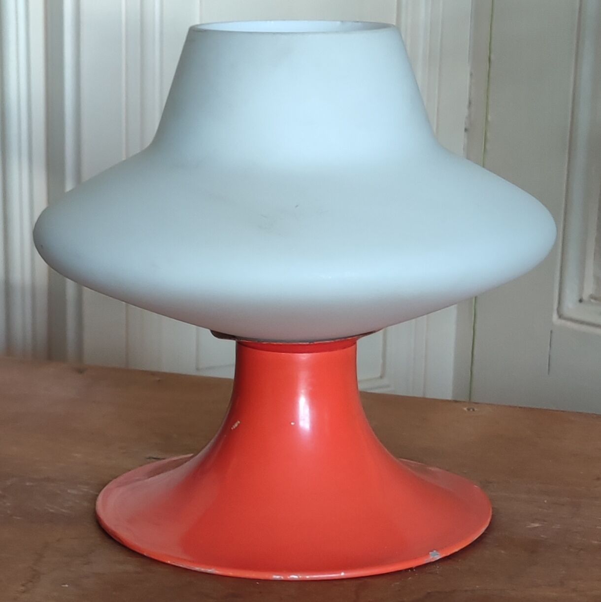 Vintage orange lighting year 1970