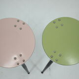 1960s pair of italian stools