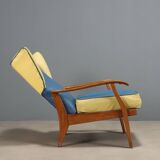 Reclining armchair 'Camea' 1950s - Design by Renzo Franchi Camerani