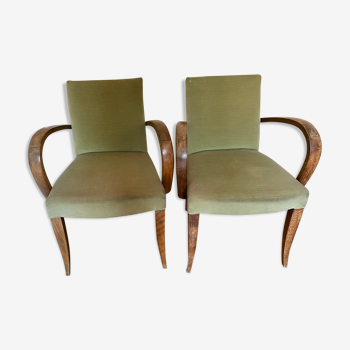 Lot of two bridge chairs