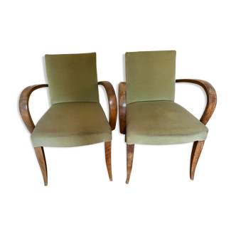 Lot of two bridge chairs