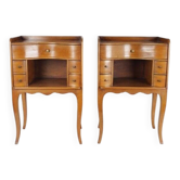 Paire de chevets de style Louis XV .