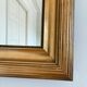 Paire de miroirs muraux en bois doré danois antiques, fin du 19e siècle