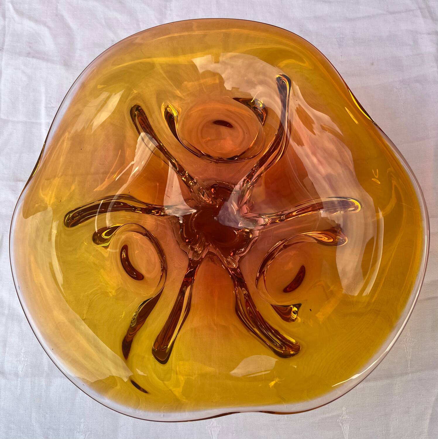 Canadian art glass cup or bowl