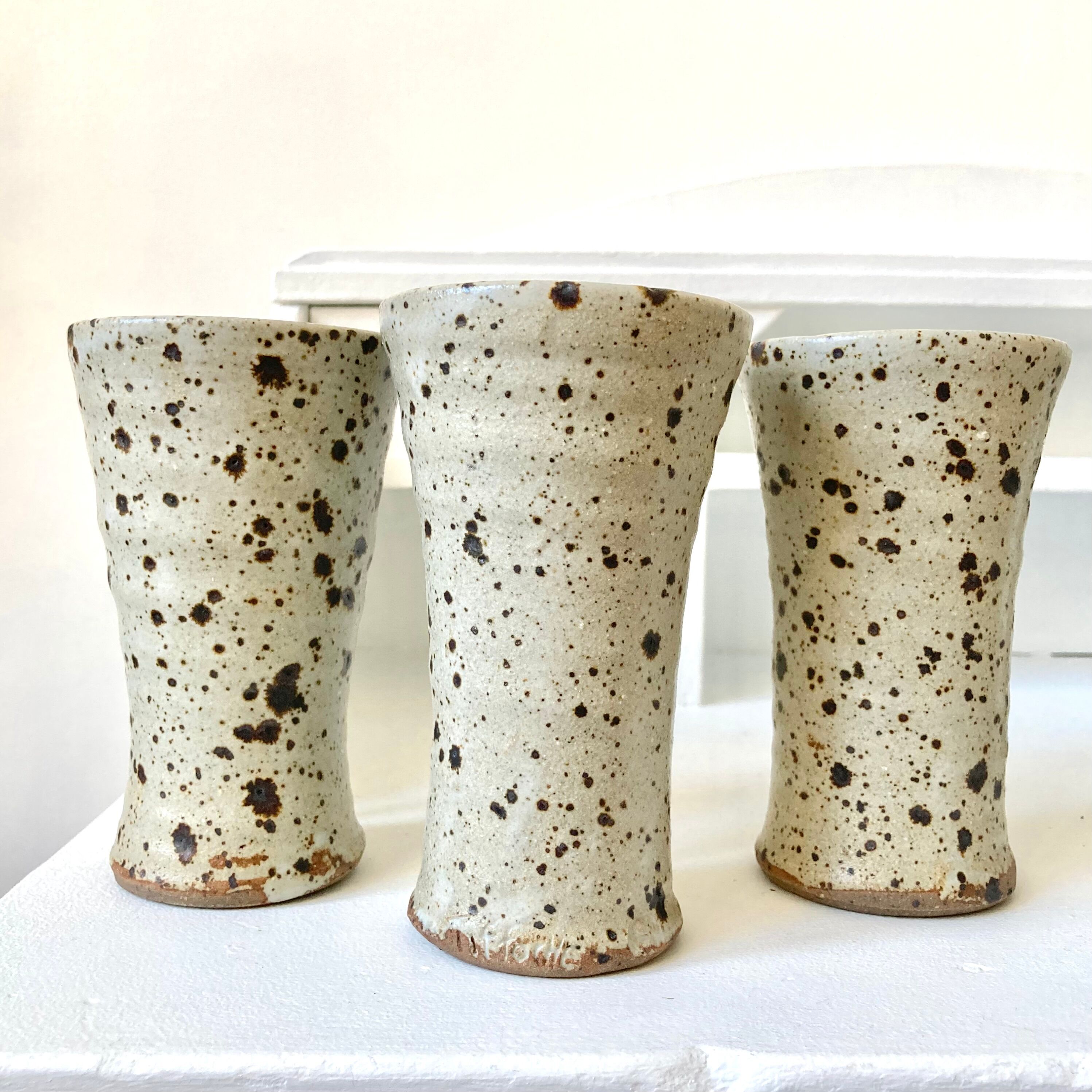 Cups sandstone cups pyrité Gustave Tiffoche, La borne 1960/70