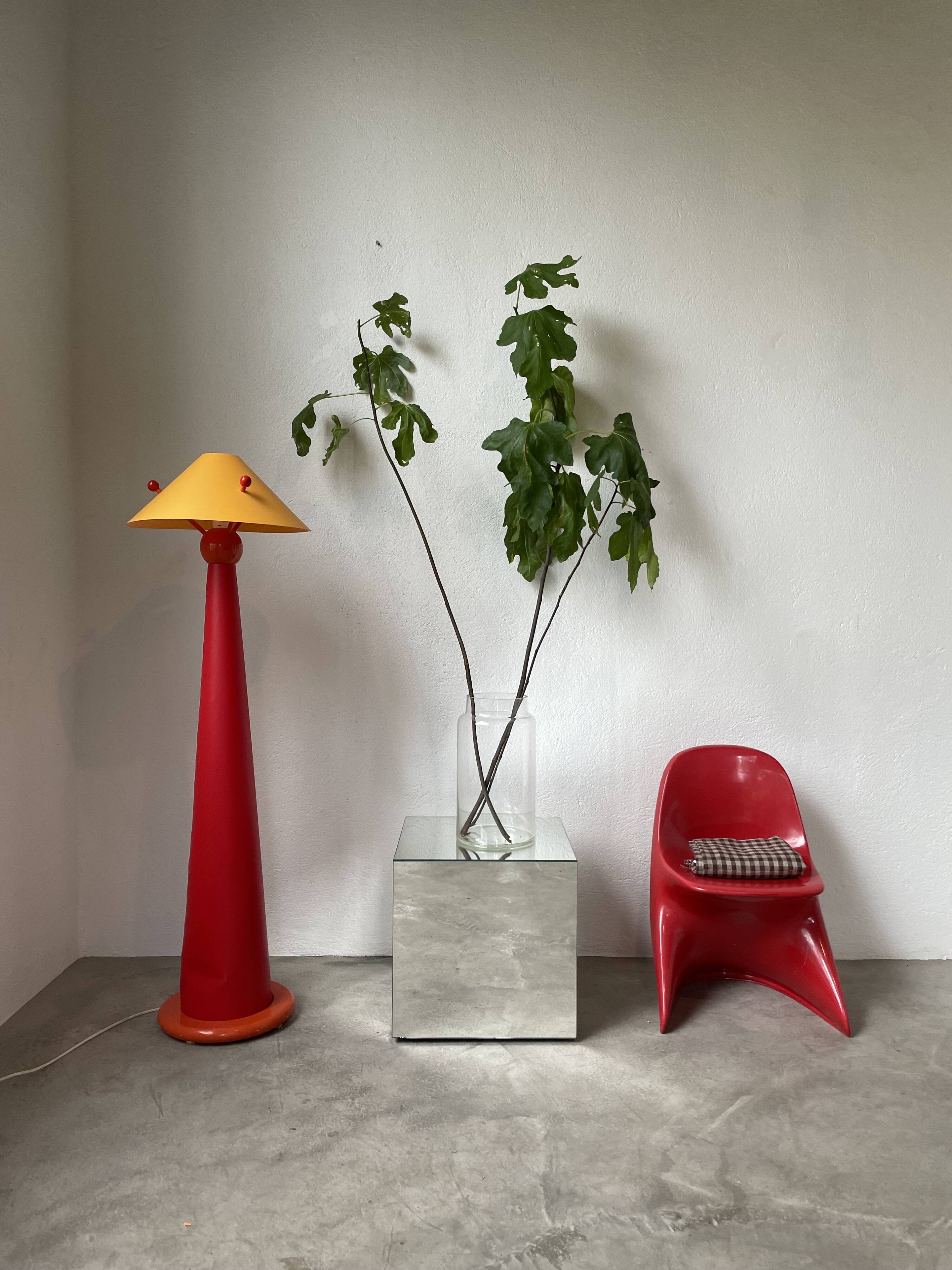 Red pop lamp from the 80s.