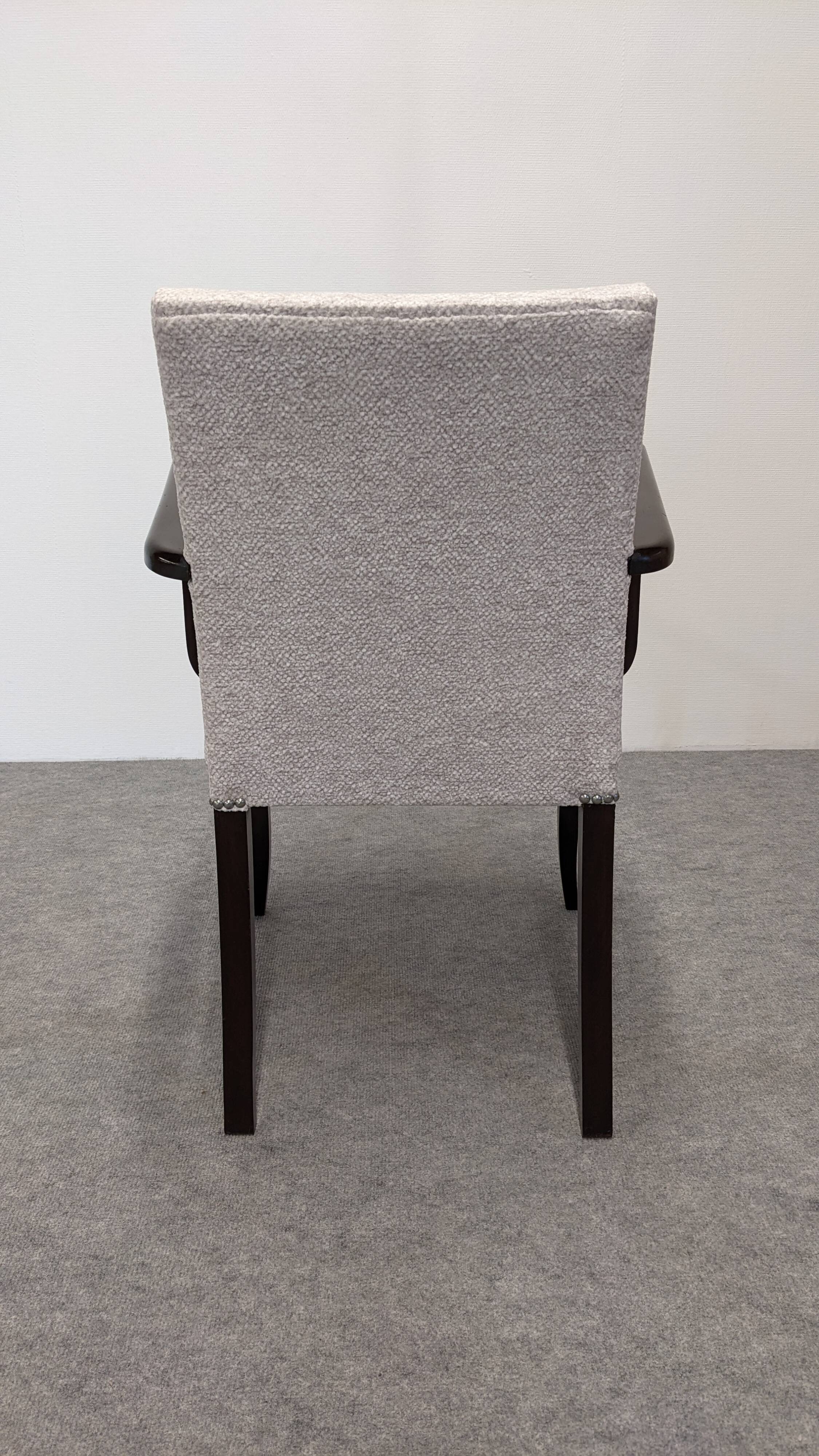 Paire de fauteuils bridges Art déco, France vers 1920