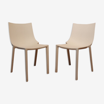 Paire chaises de Philippe Starck