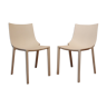 Paire chaises de Philippe Starck