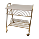 Storage-vinyl extra table
