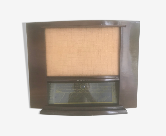 Poste de radio vintage avec enceinte Bluetooth et filaire