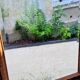 Huge antique Indonesian teak mirror
