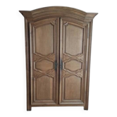 Antique solid wood wardrobe