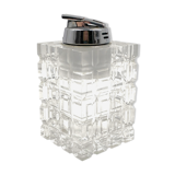 Clear Lucite table lighter, Italy 1970s