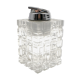 Clear Lucite table lighter, Italy 1970s