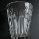Carved crystal vase from Saint Louis