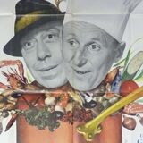 Bourvil Fernandel butter kitchen displays vintage 120x160