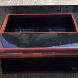 Signed coffee table (Jean Claude Mahey, 70s)