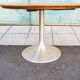 Table à manger en aluminium et bois Italie, 70
