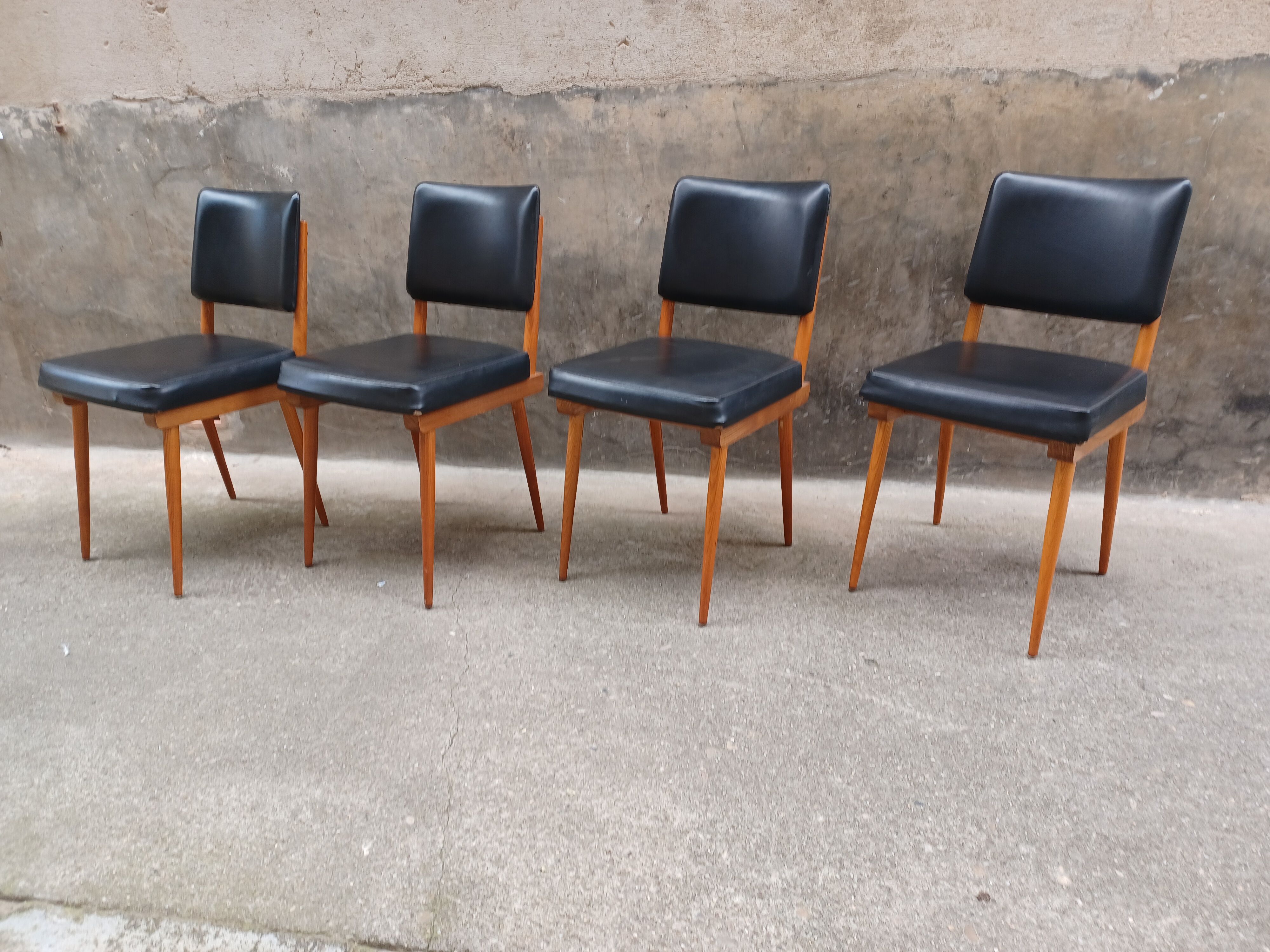 Set of 4 chairs 1960