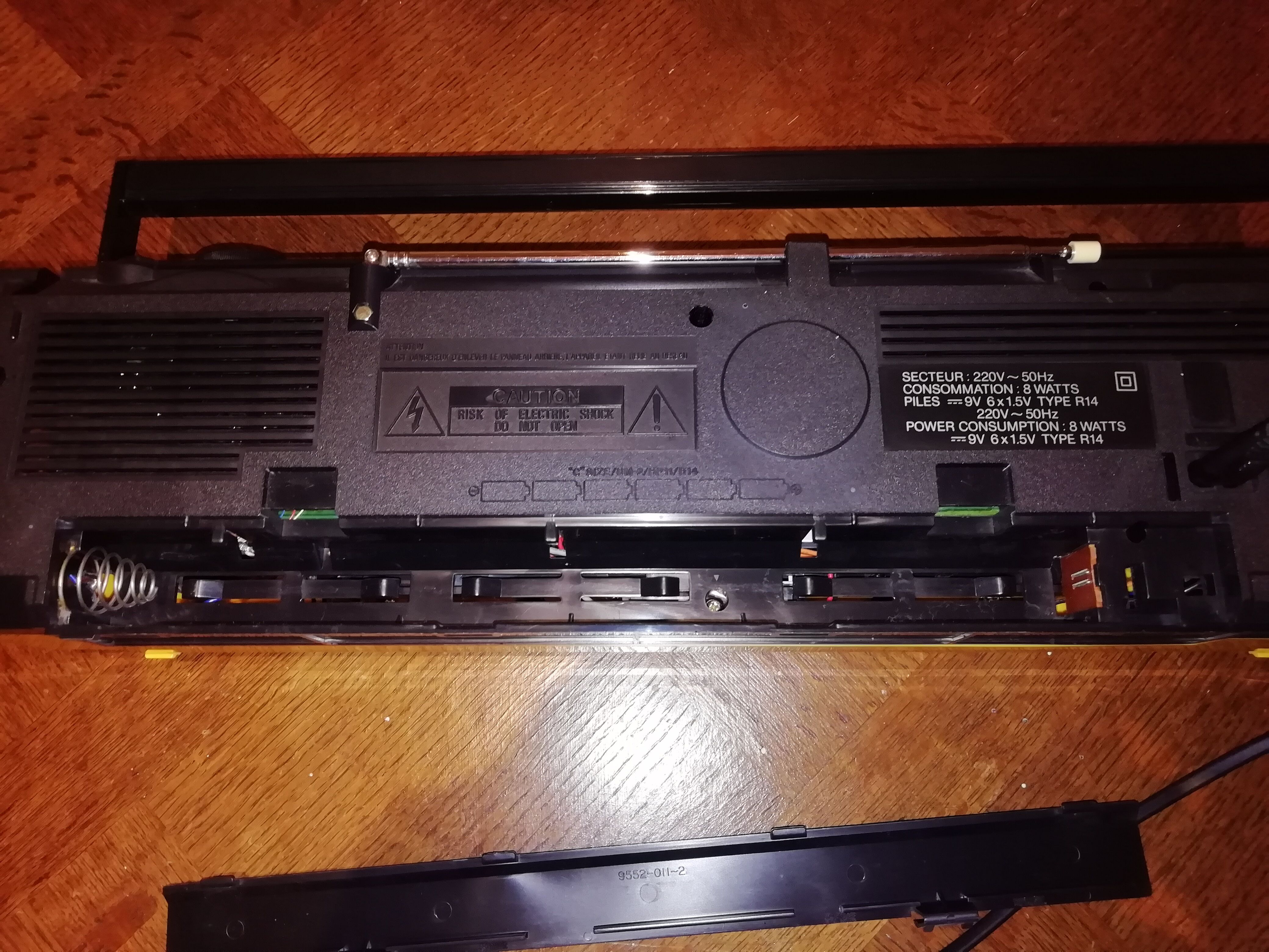 Ghetto blaster Brandt 80s