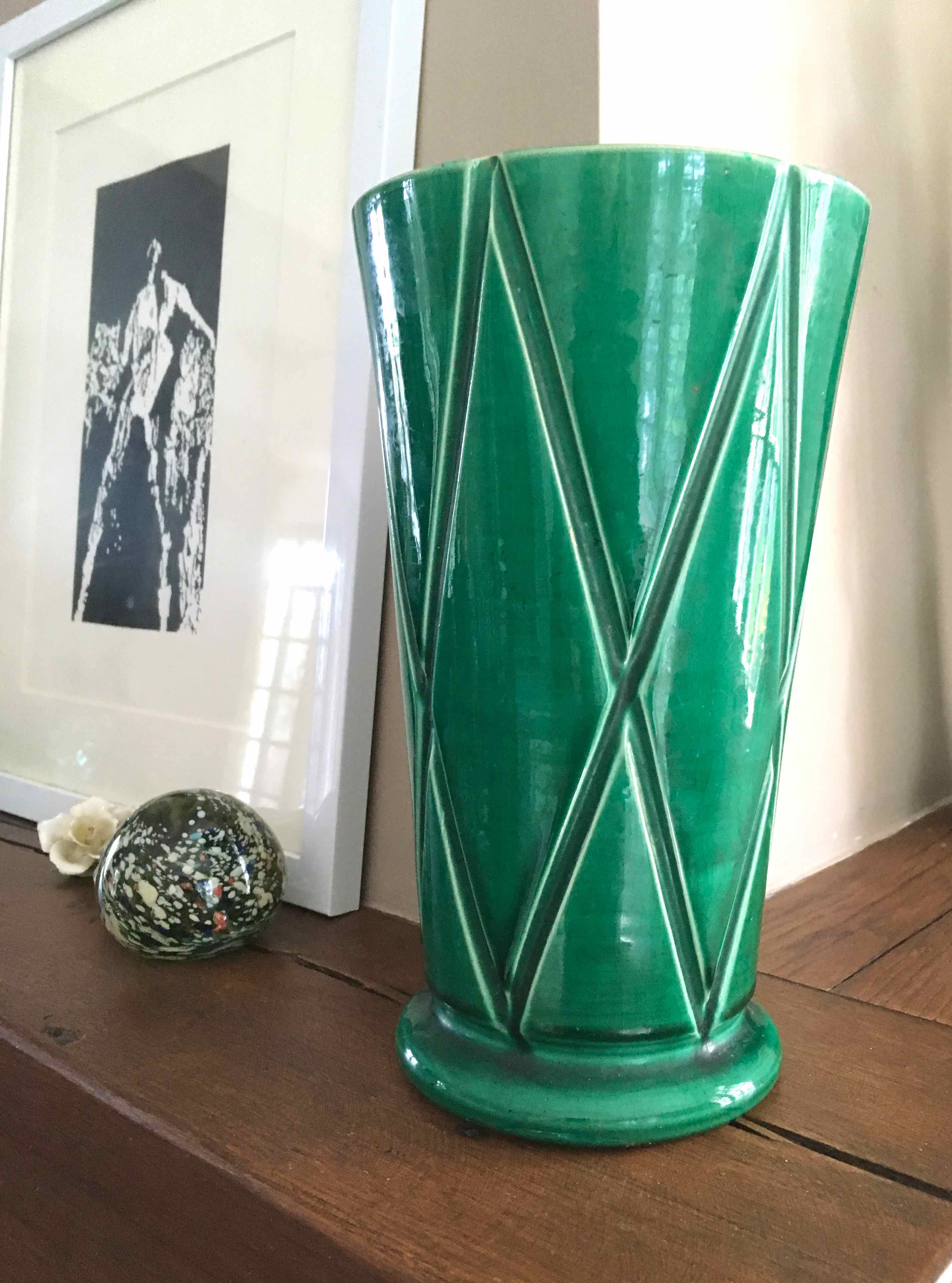 Ceramic vase Cerenne Vallauris