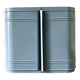 Blue metal 2-door wall cabinet, Ikea 1999