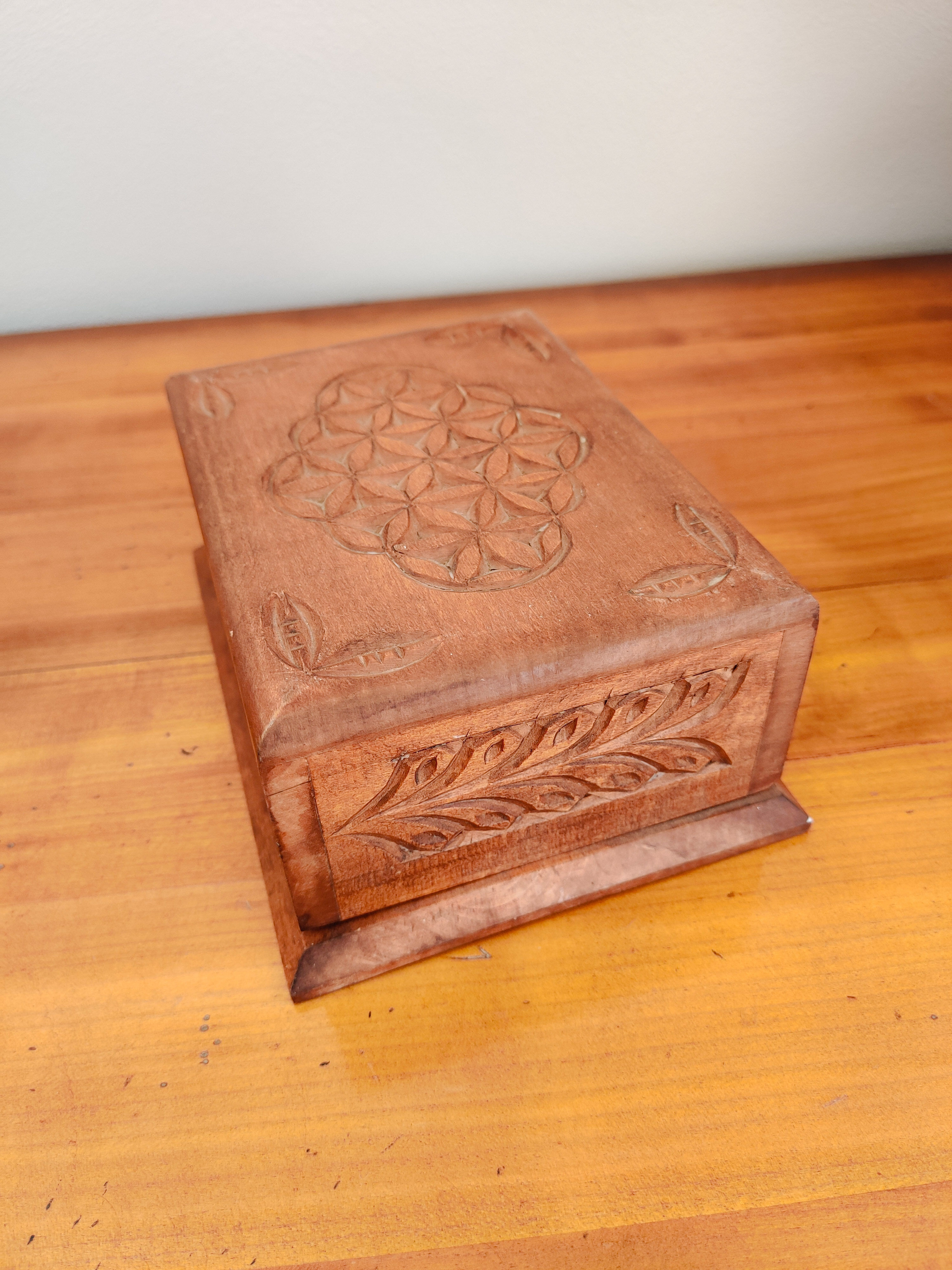 Boîte à cigares en bois du Queyras