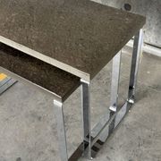 Nest of Draenert Slate Stone Tables