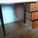 Bureau pieds compas années 60