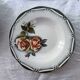 6 assiettes creuses en faïence vintage de Digoin Sarreguemines - modèles Odile et Adèle