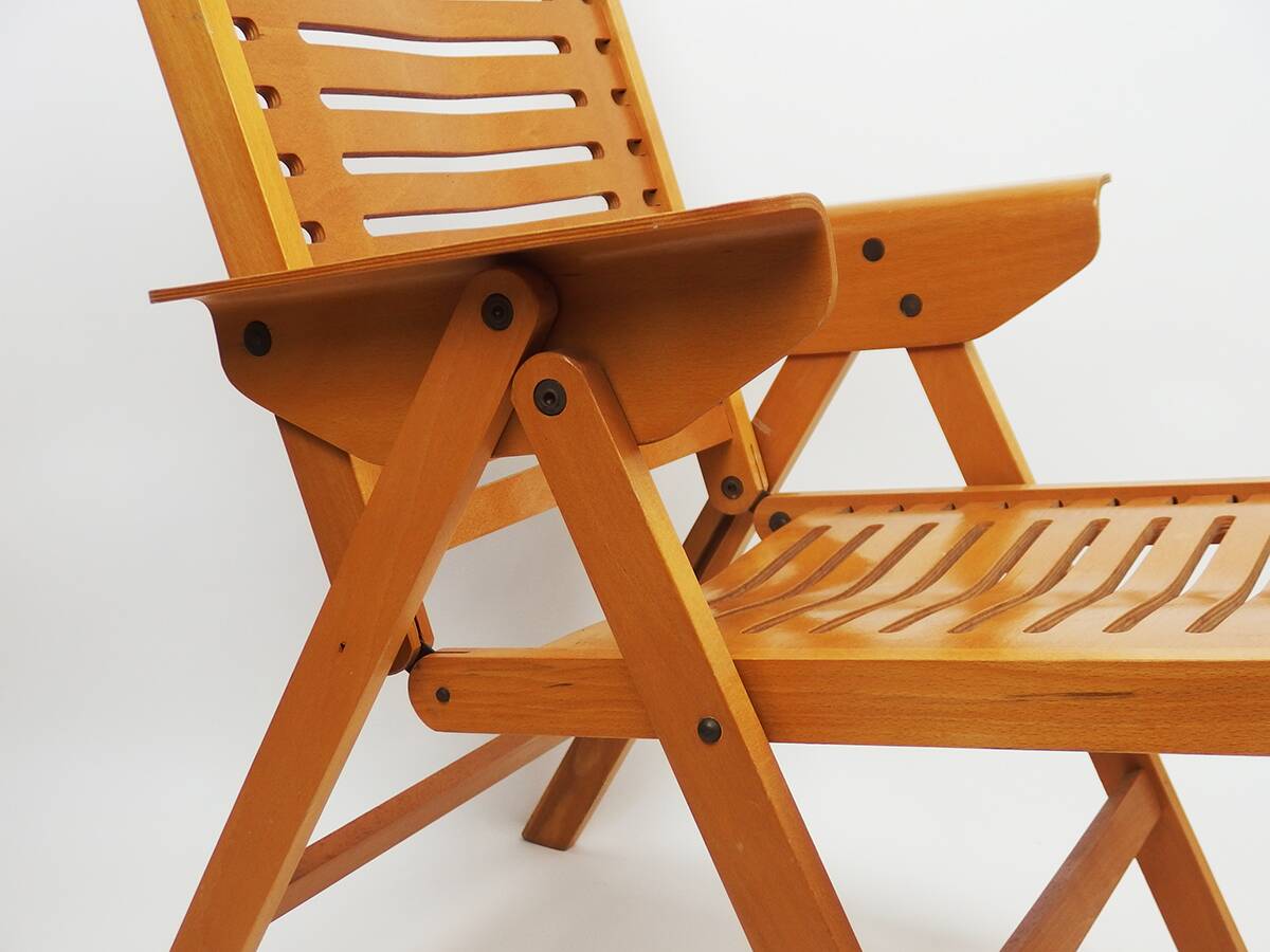 Rex folding armchair by Niko Kralj