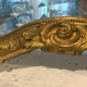 Mirror rocaille style Louis XV in wood and gilded stucco XX century