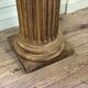 Carved oak column, fluted shaft and Corinthian capital, 18th century