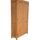 Parisian wardrobe solid oak raw 1940