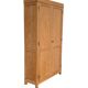 Parisian wardrobe solid oak raw 1940