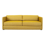 Yellow sofa, Scandinavian design, 00s