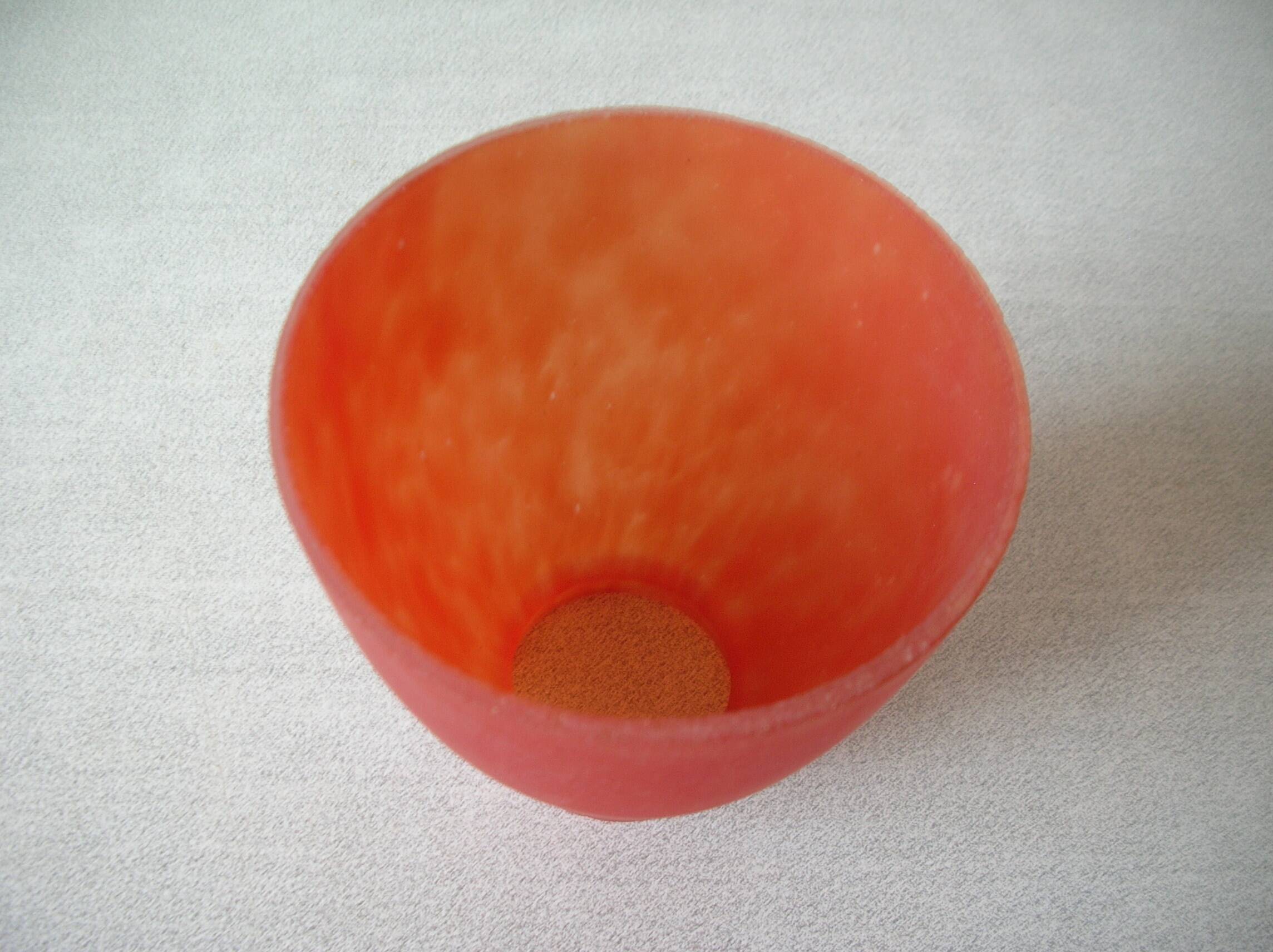 Tulip globe lampshade red glass paste chandelier lamp retro decor lighting