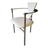 Chaise design Belgochrome vers 1980